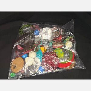 Large Mixed Bead Lot Oversized Craft Jewelry Pieces